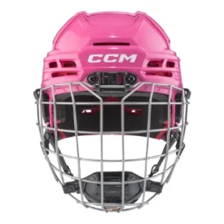 CCM Hockeyhjälm Tacks 70 Combo Yth Rosa