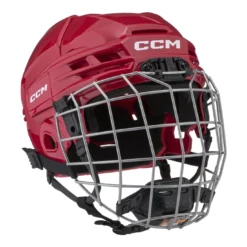 CCM Hockeyhjälm Tacks 70 Combo Yth Röd