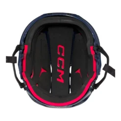 CCM Hockeyhjälm Tacks 70 Combo Yth Navy