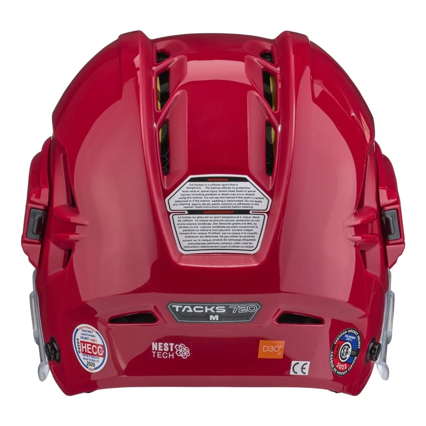 CCM Hockeyhjälm Tacks 720 Sr Red