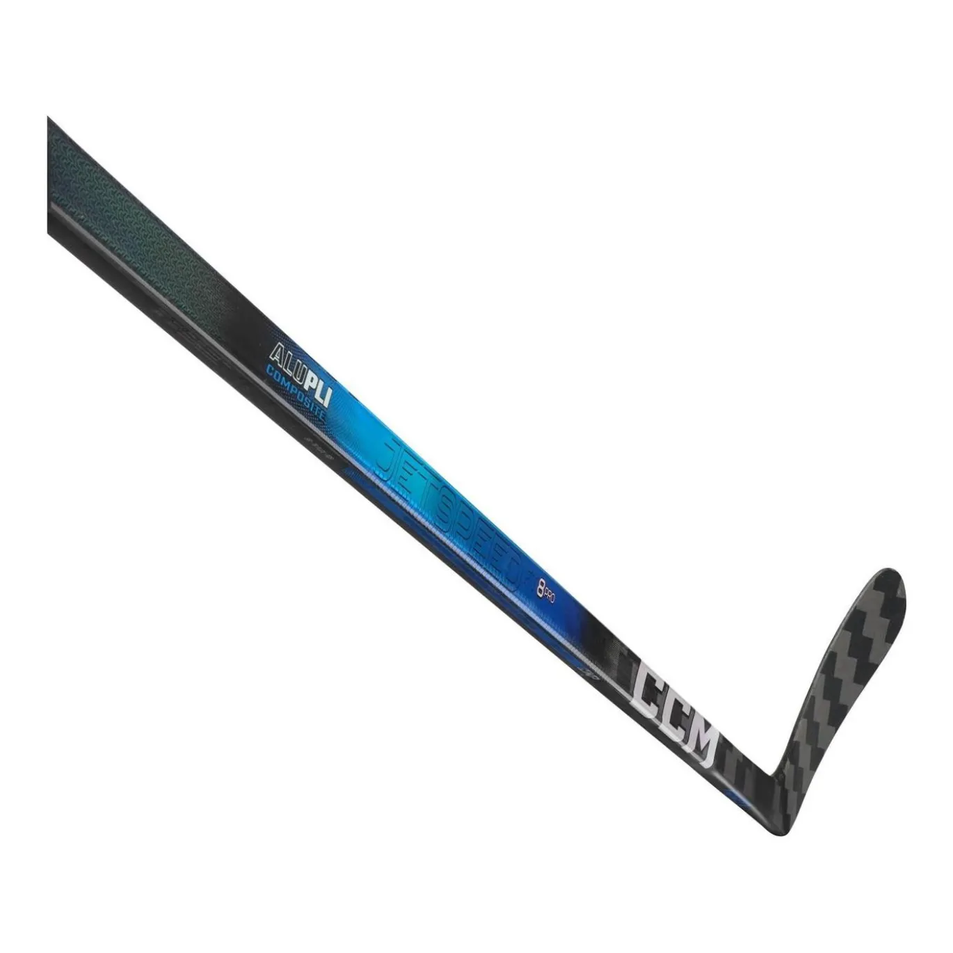 CCM Hockeyklubba Jetspeed FT8 Pro Color Jr Blue