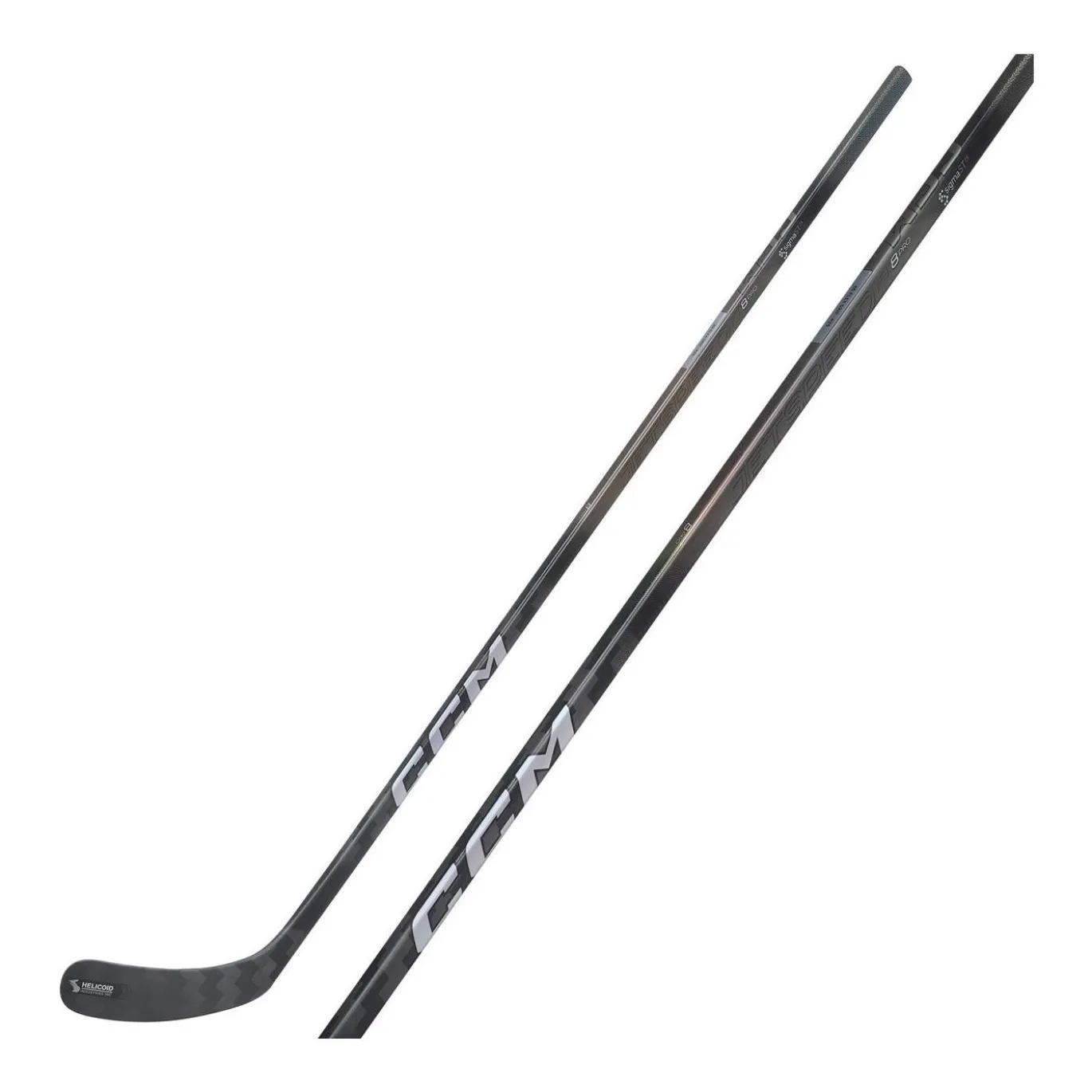 CCM Hockeyklubba Jetspeed FT8 Pro Color Sr Charcoal