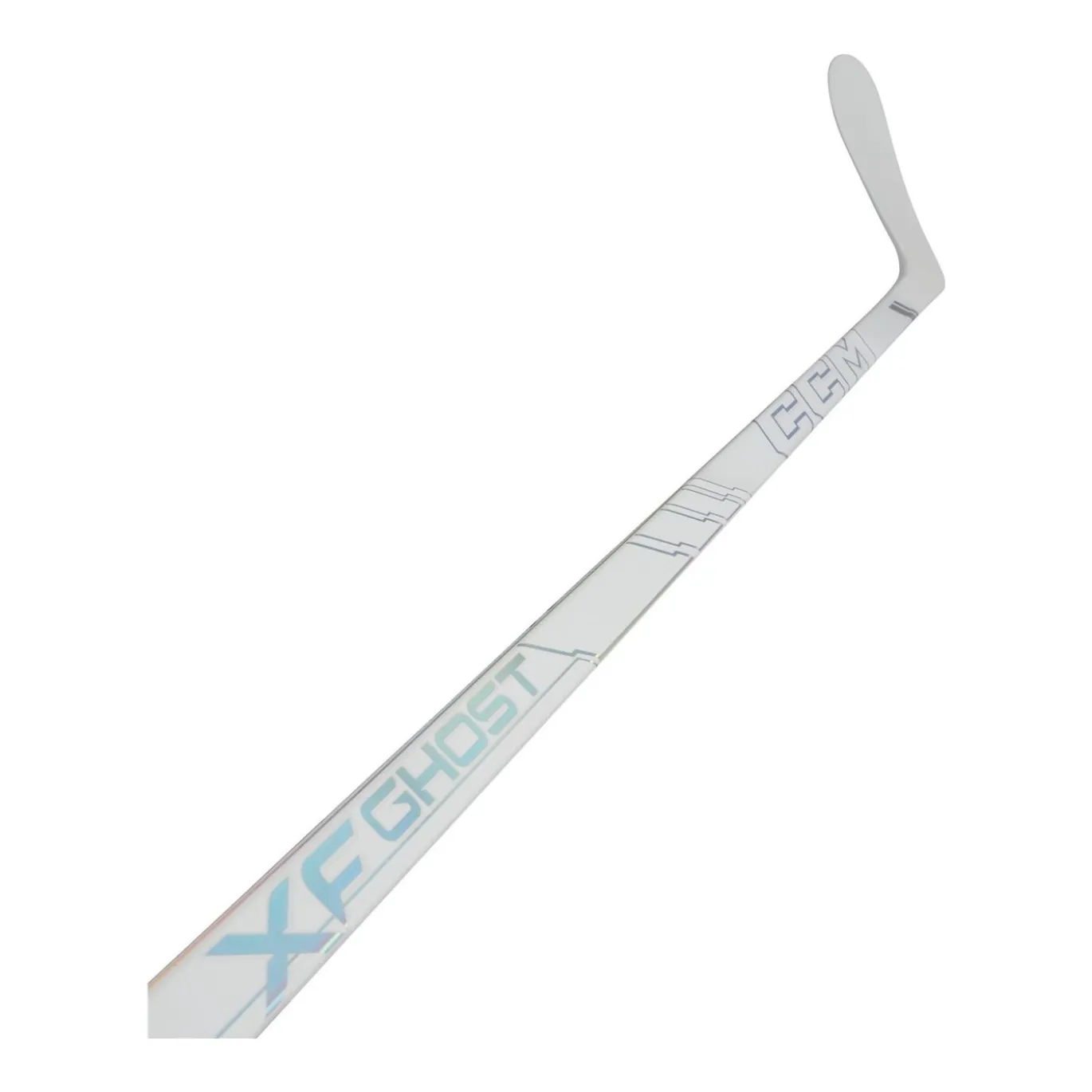 CCM Hockeyklubba XF Ghost Int White