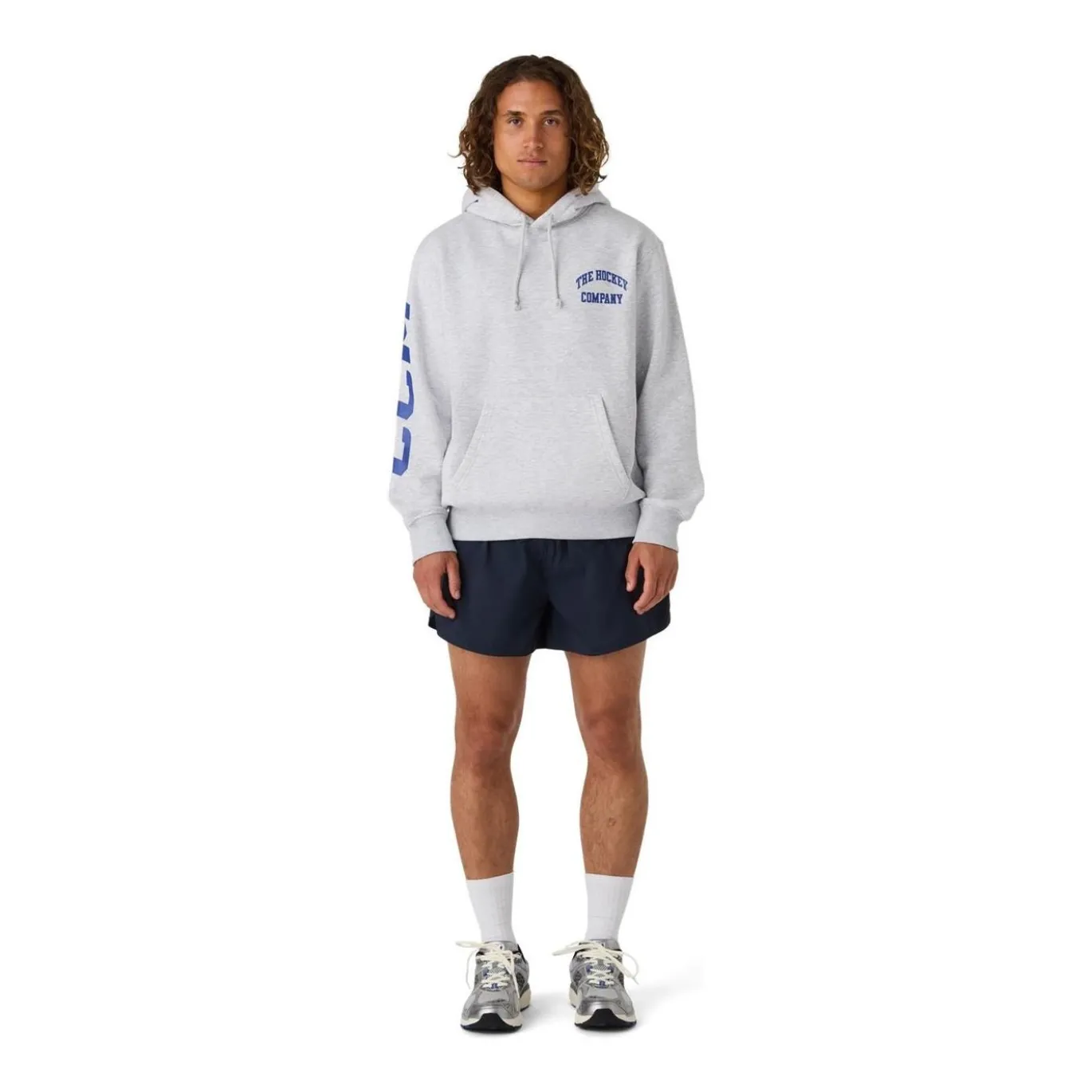 CCM Hoodie Athleisure Sr Light Grey Melange