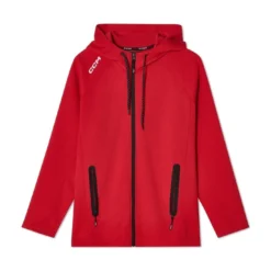 CCM Hoodie Full Zip Tech Fleece Sr Red
