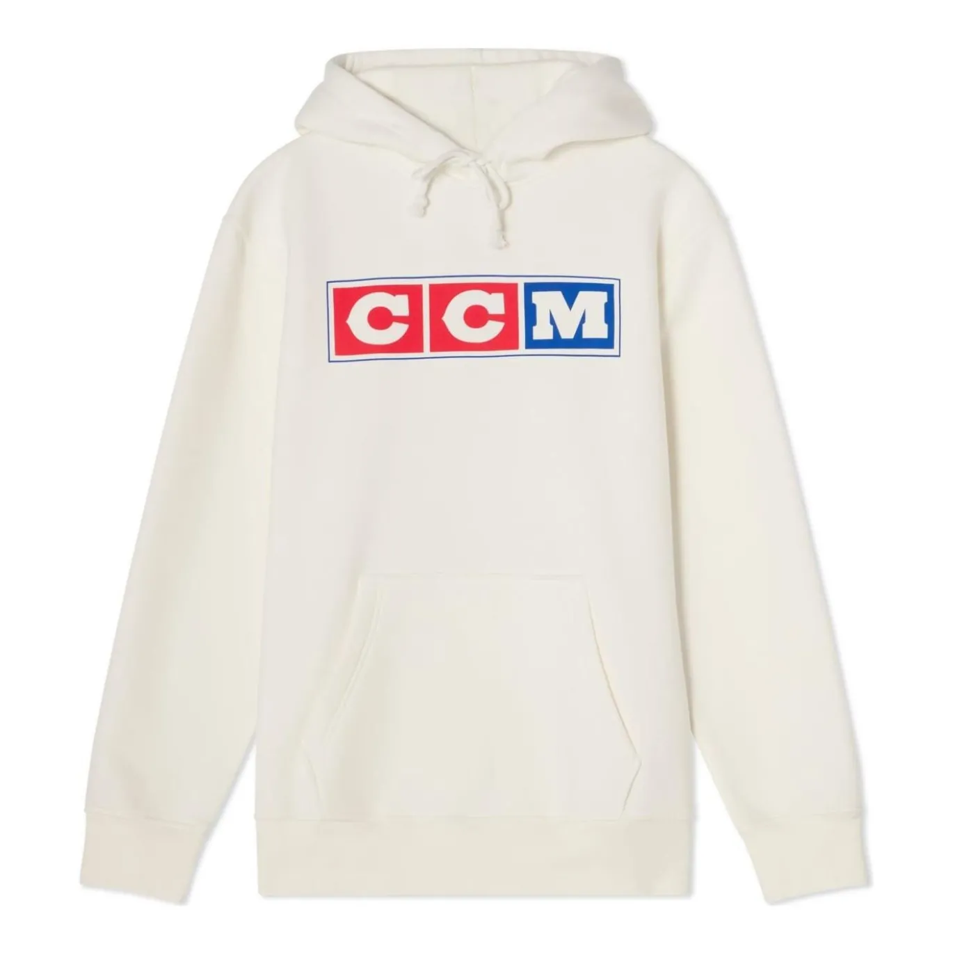CCM Hoodie Heritage Block Sr Blanc De Blanc