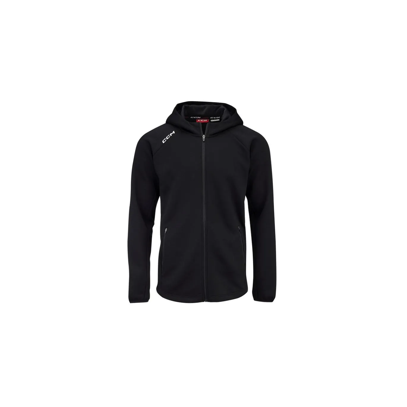 CCM Hoodie Locker Full Zip SR Black