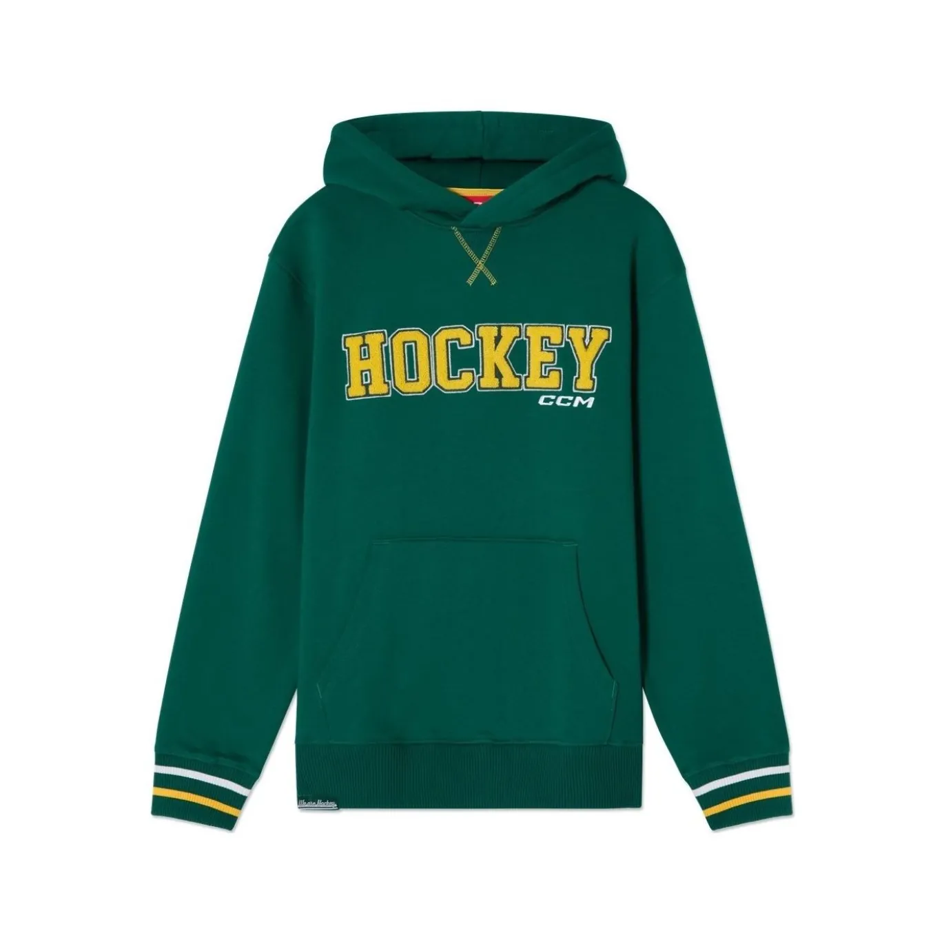 CCM Hoodie Stripe Sr Evergreen