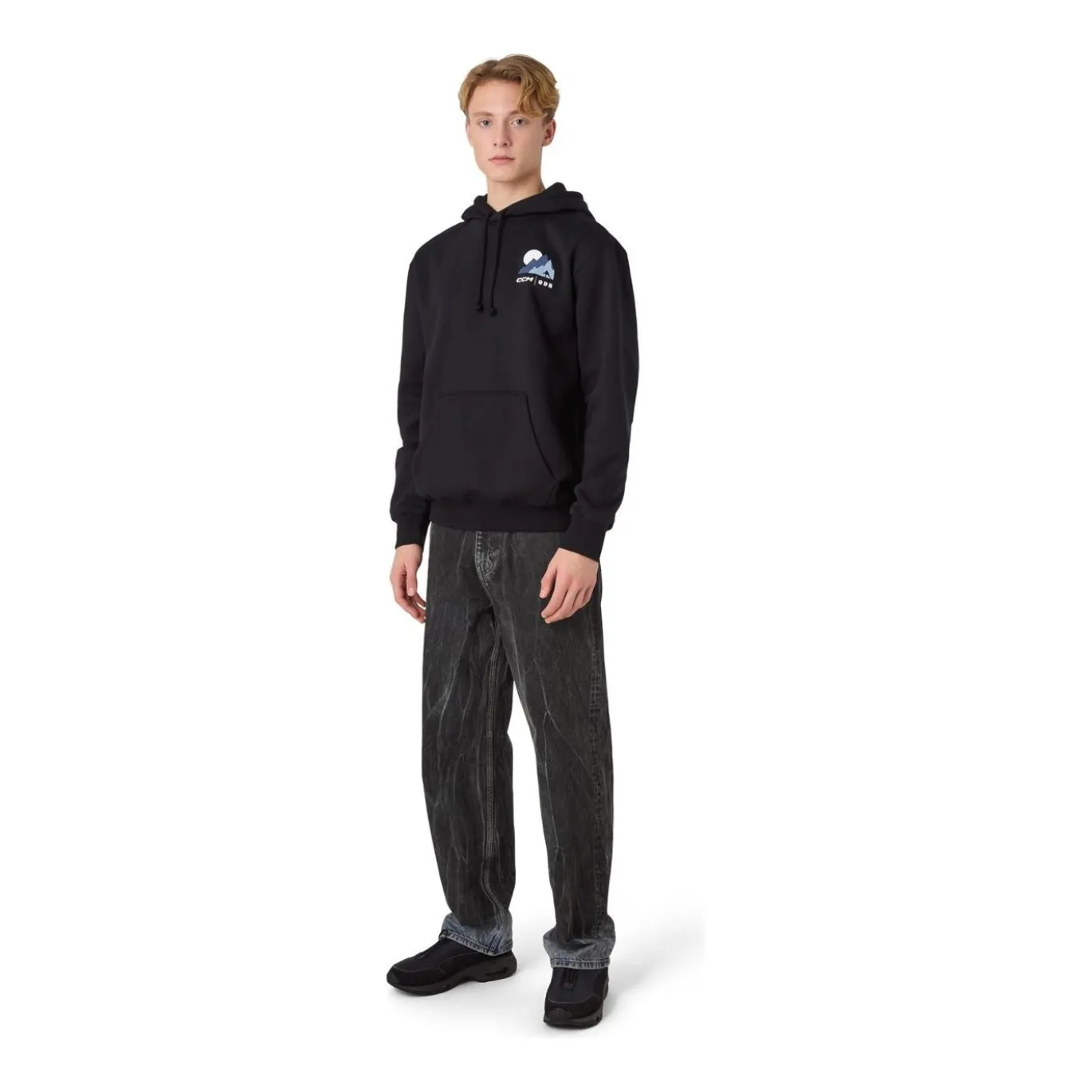 CCM Hoodie Winter Sr Black