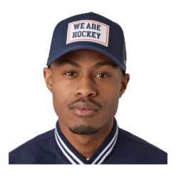 CCM Keps Stripe Trucker Sr Navy