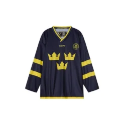 CCM Matchtröja Replica Team Sweden Yth Navy