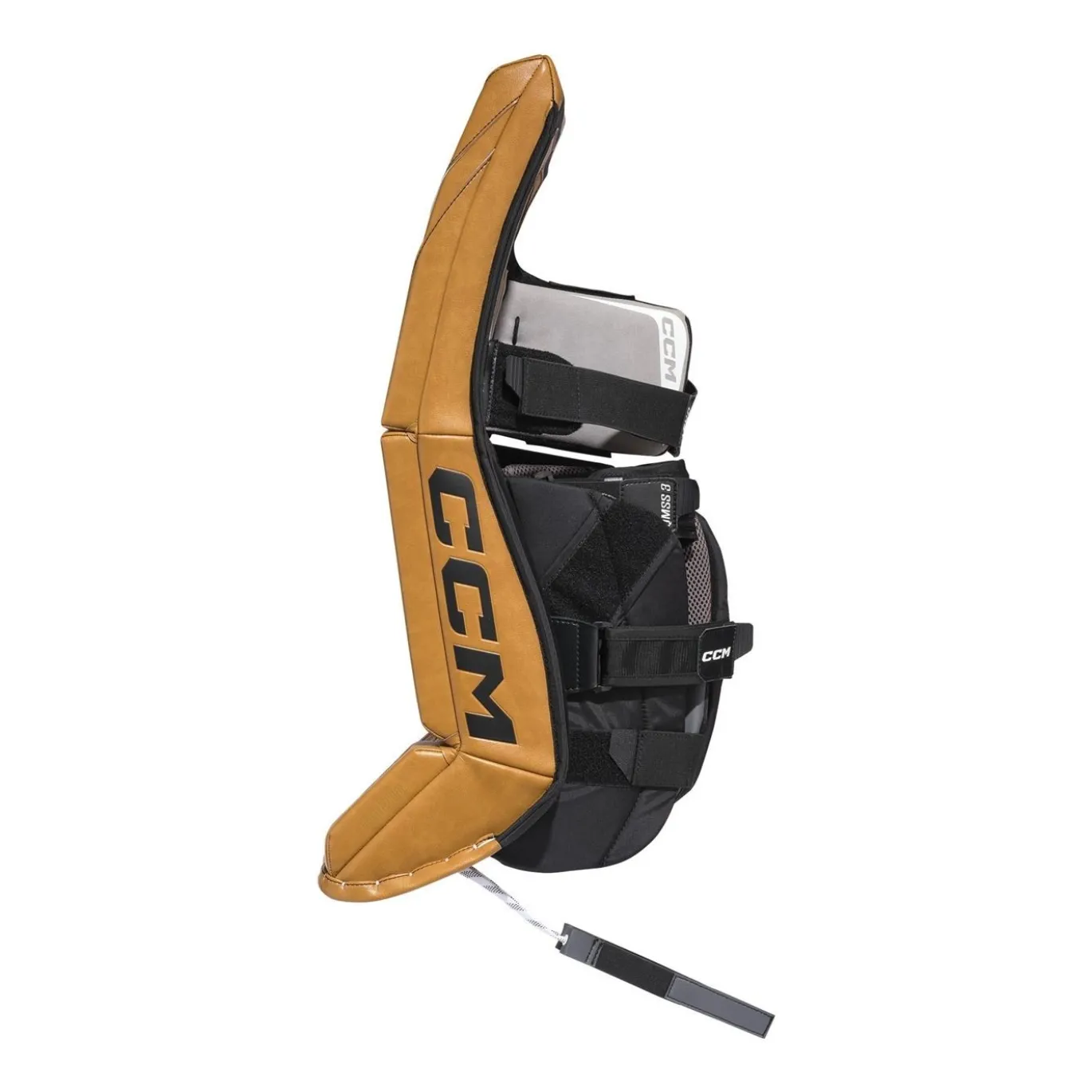 CCM Målvaktsbenskydd EFLEX 7.9 Int Camel/Black