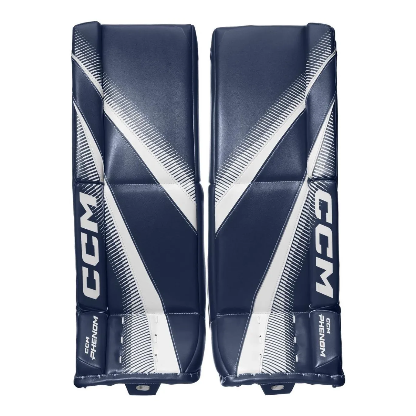 CCM Målvaktsbenskydd PHENOM Jr Navy/White