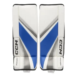CCM Målvaktsbenskydd PHENOM Yth White/Royal/Black