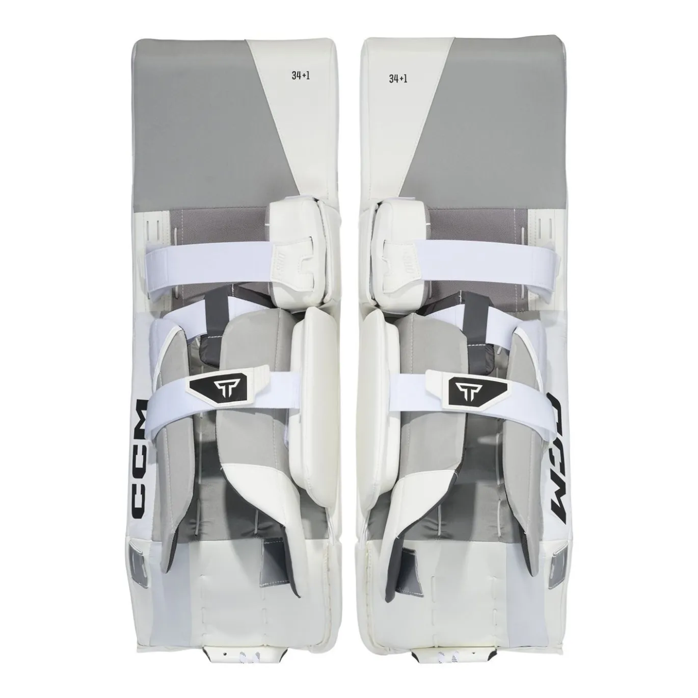 CCM Målvaktsbenskydd Tacks Sr White/White