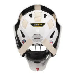 CCM Målvaktsmask Axis F5 Certified Cat-Eye Dekal Sr White/Black