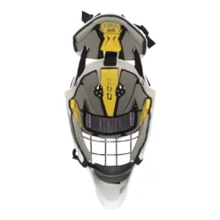 CCM Målvaktsmask Axis F5 Certified Cat-Eye Dekal Sr White/Black