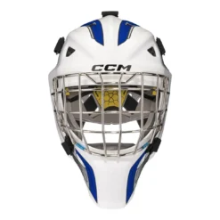 CCM Målvaktsmask Axis F5 Certified Cat-Eye Dekal Sr White/Royal