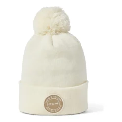 CCM Mössa Pom Knit Beanie Egret