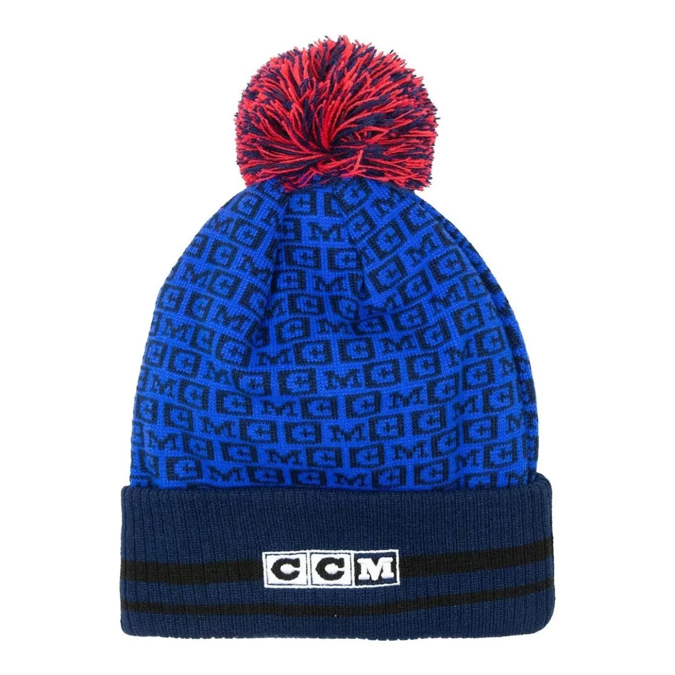 CCM Mössa Throwback Pom LHC Sr
