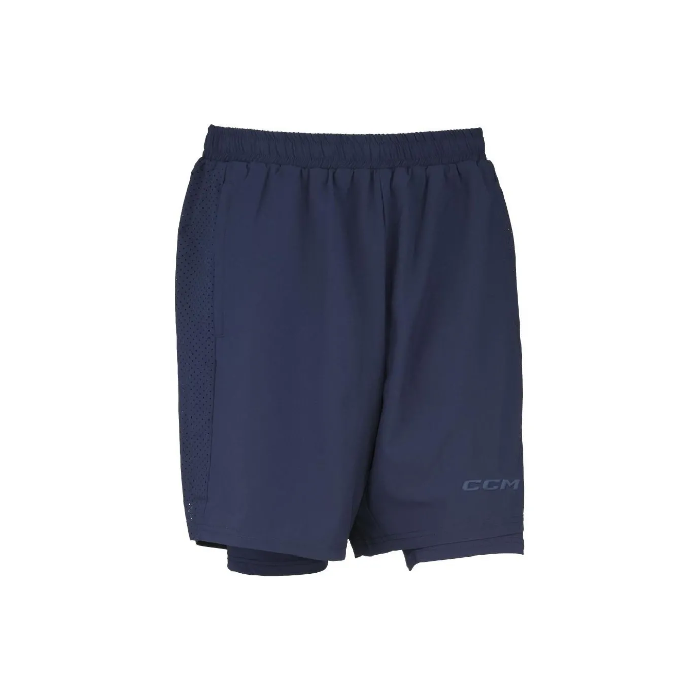 CCM Shorts 2-in-1 Training Sr Navy