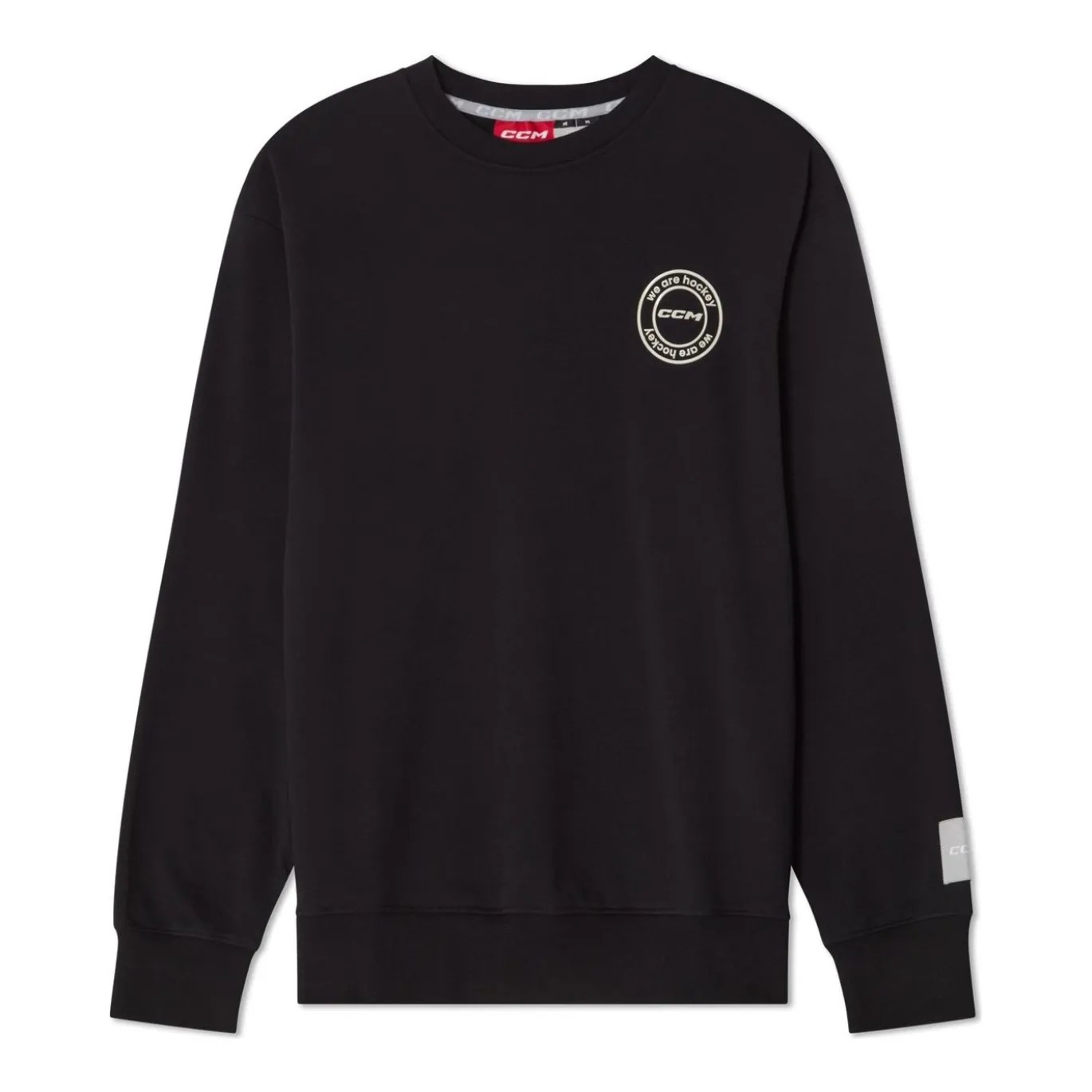 CCM Tröja Crew Neck We Are Hockey Sr Black