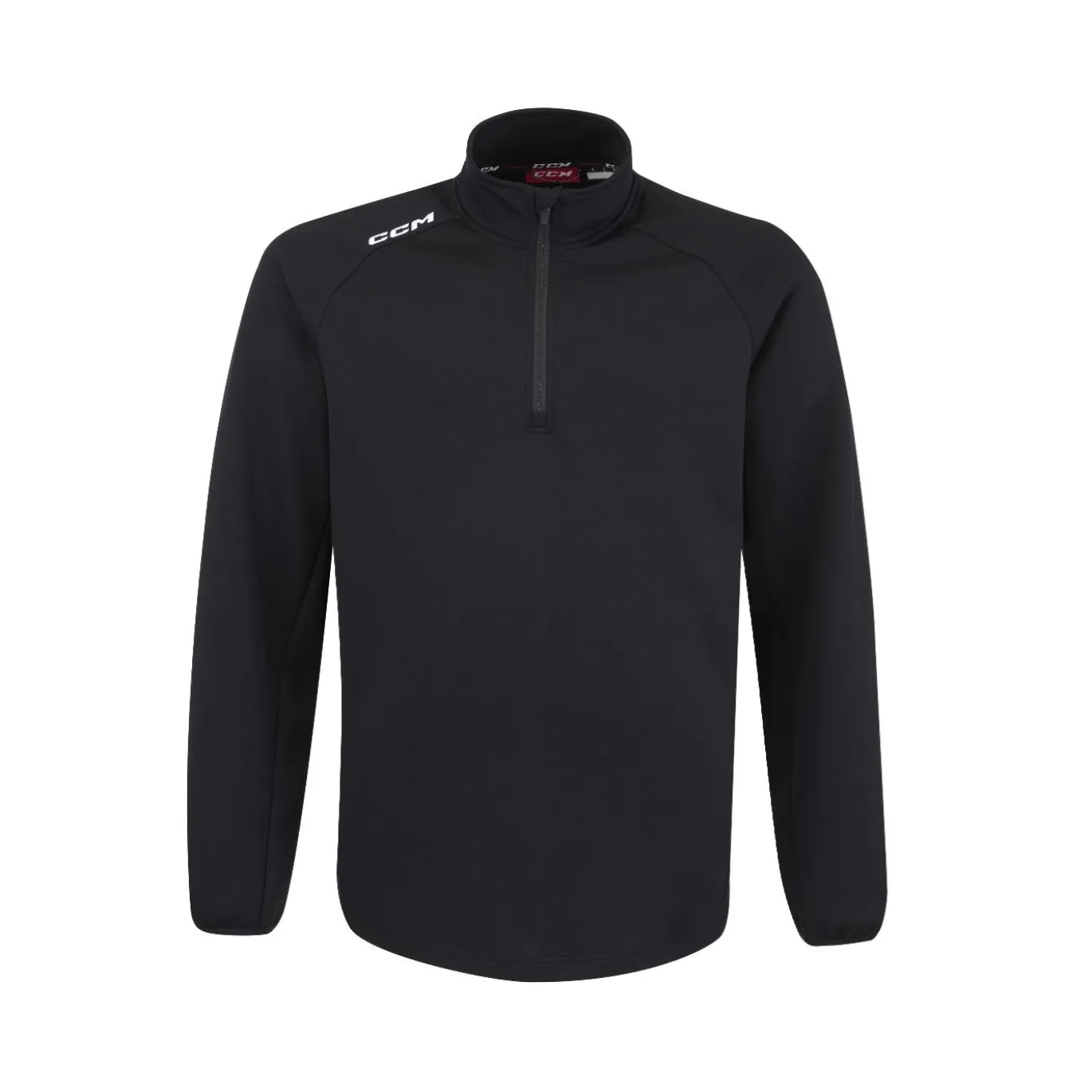 CCM Tröja Locker 1/4 Zip SR Black
