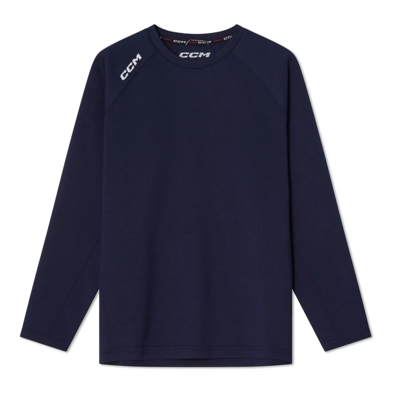 CCM Tröja Tech Fleece Crew Neck Sr Navy