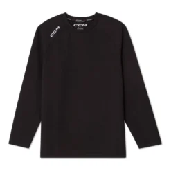 CCM Tröja Tech Fleece Crew Neck Jr Black