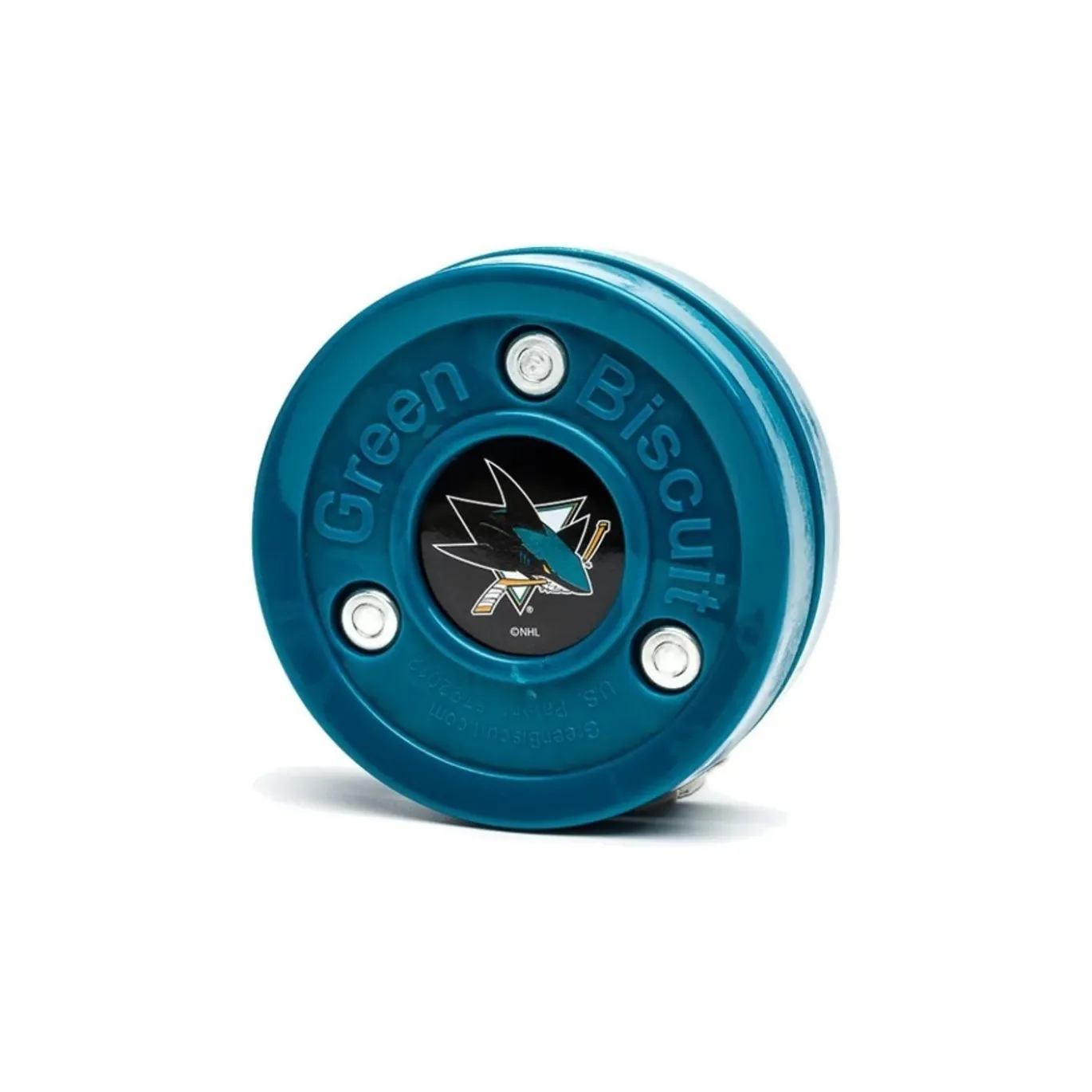 Green Biscuit Puck NHL Edition- San Jose