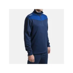 Kosa Tröja Zip Neck Sr Blue