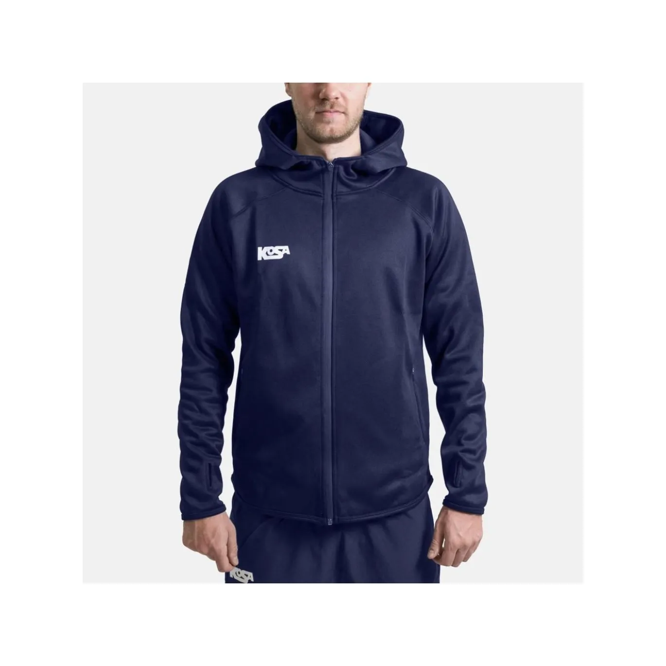 Kosa Zip Hoodie Jr Navy
