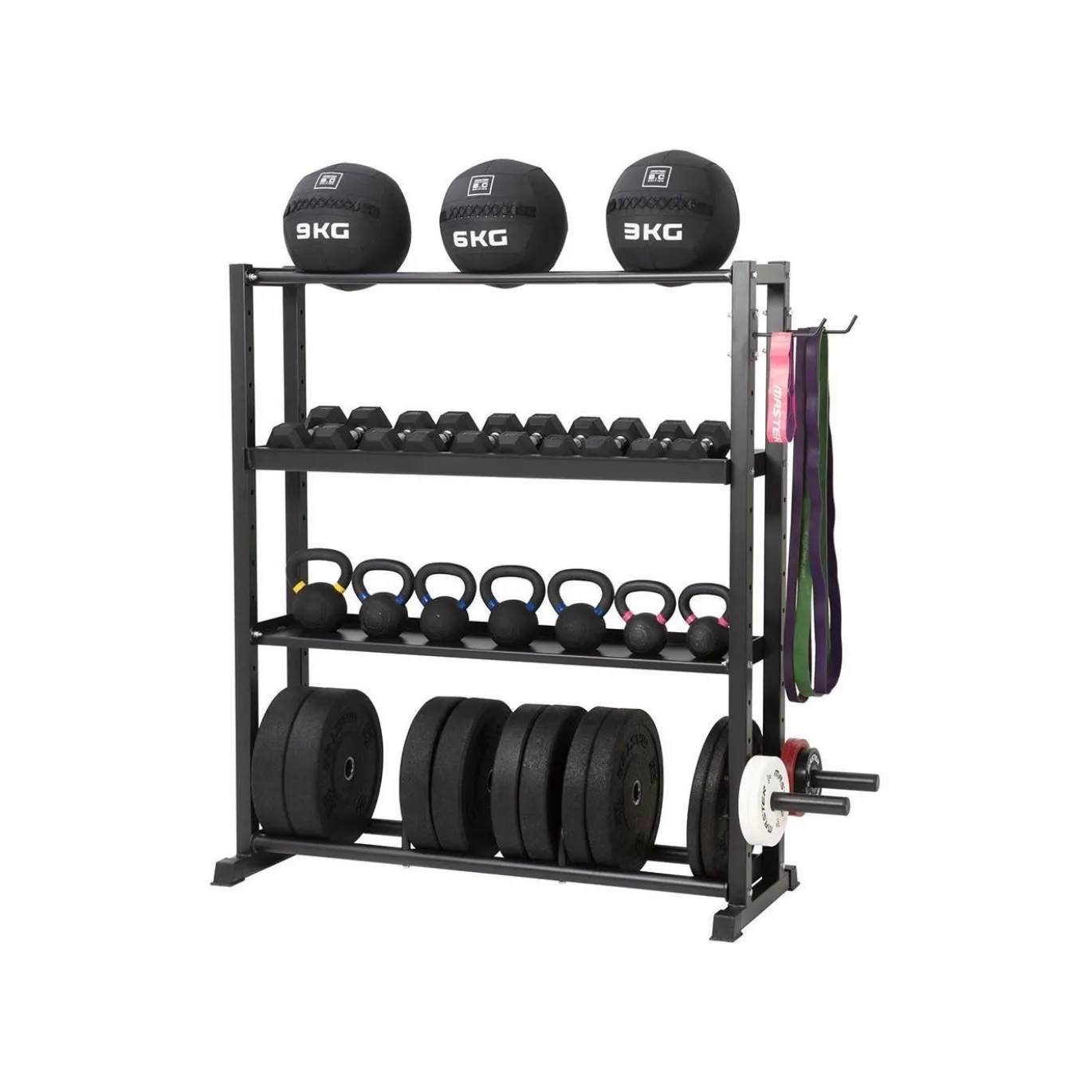 Master Fitness Ställning För Skivstänger Ställning Skivstänger X-Fit Storagerack