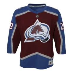 Outerstuff Matchtröja Name & Number Replica Jr Nathan Mackinnon