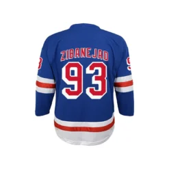 Outerstuff Matchtröja Name & Number Replica Jr Mika Zibanejad