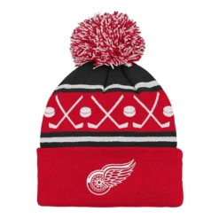 Outerstuff Mössa Face-Off Pom Yth Detroit Red Wings