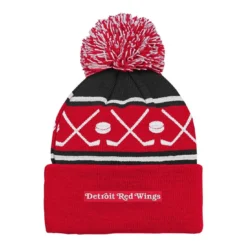 Outerstuff Mössa Face-Off Pom Yth Detroit Red Wings