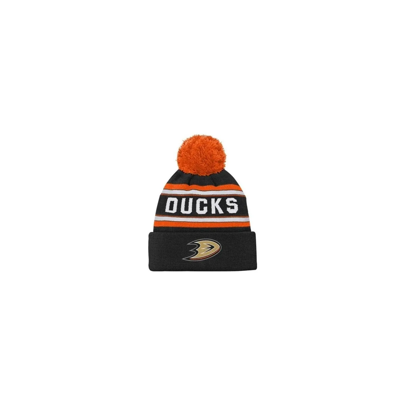 Outerstuff Mössa Jacquard Pom Beanie Anaheim Ducks