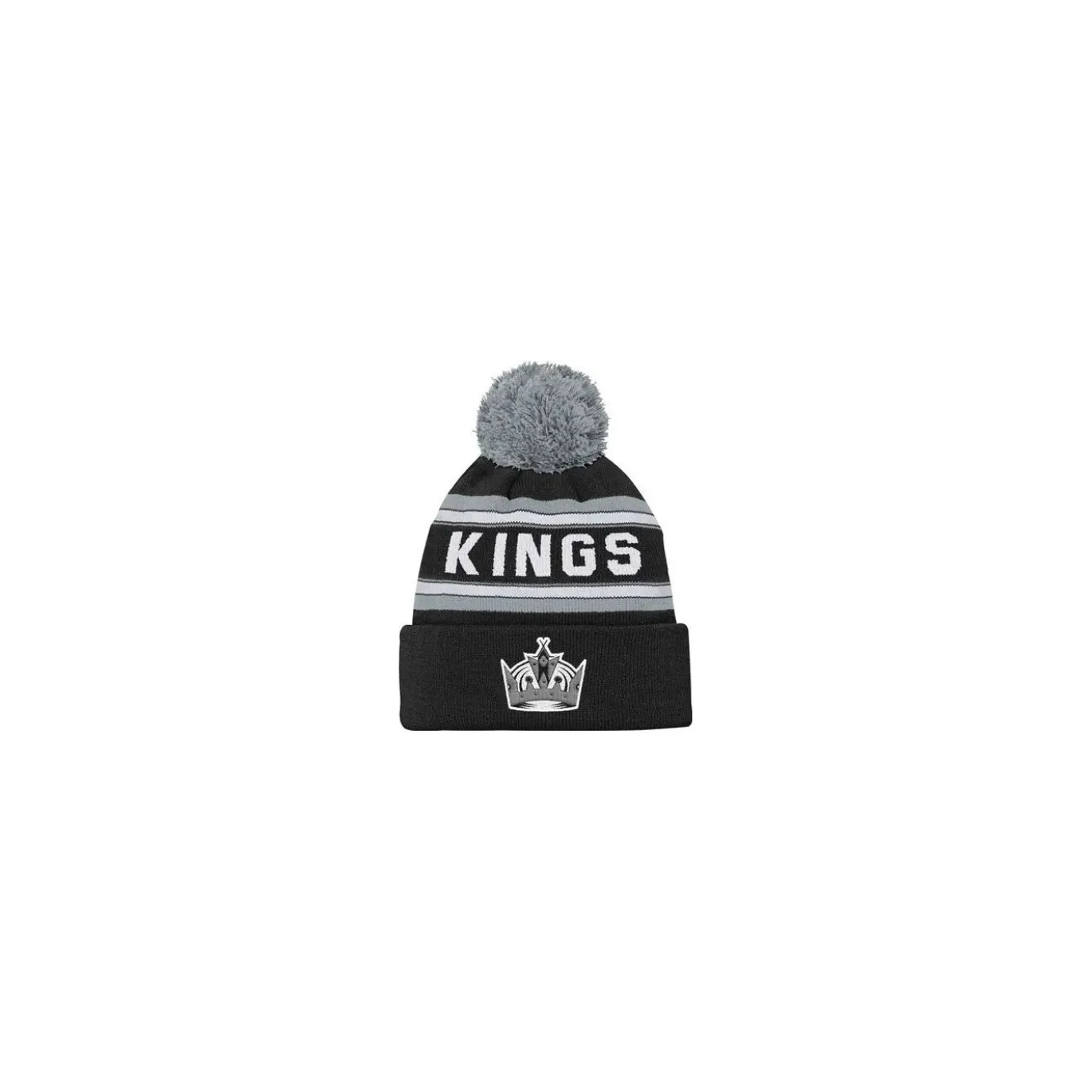 Outerstuff Mössa Jacquard Pom Beanie Los Angeles Kings