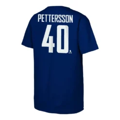 Outerstuff T-Shirt Name & Number Jr Elias Pettersson