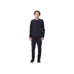 TRUE Byxa Terry Crew Yth Black