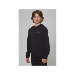 TRUE Hoodie Terry Crew Graphic Yth Black