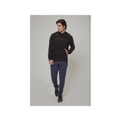 TRUE Hoodie Terry Graphic Sr Black