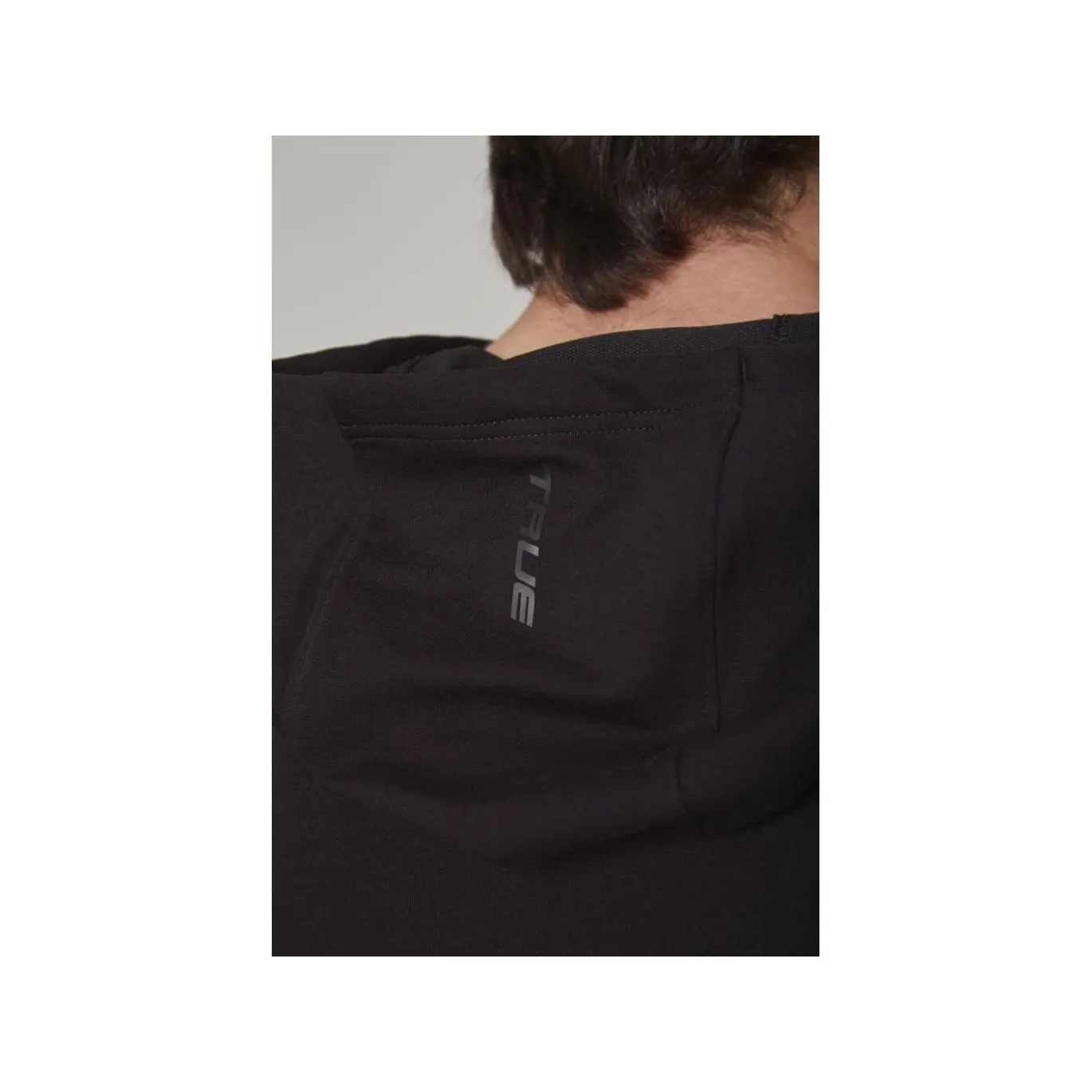TRUE Hoodie Terry Graphic Sr Black