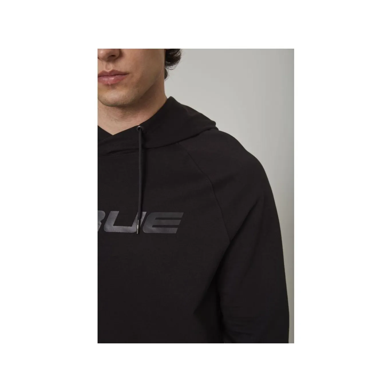 TRUE Hoodie Terry Graphic Sr Black
