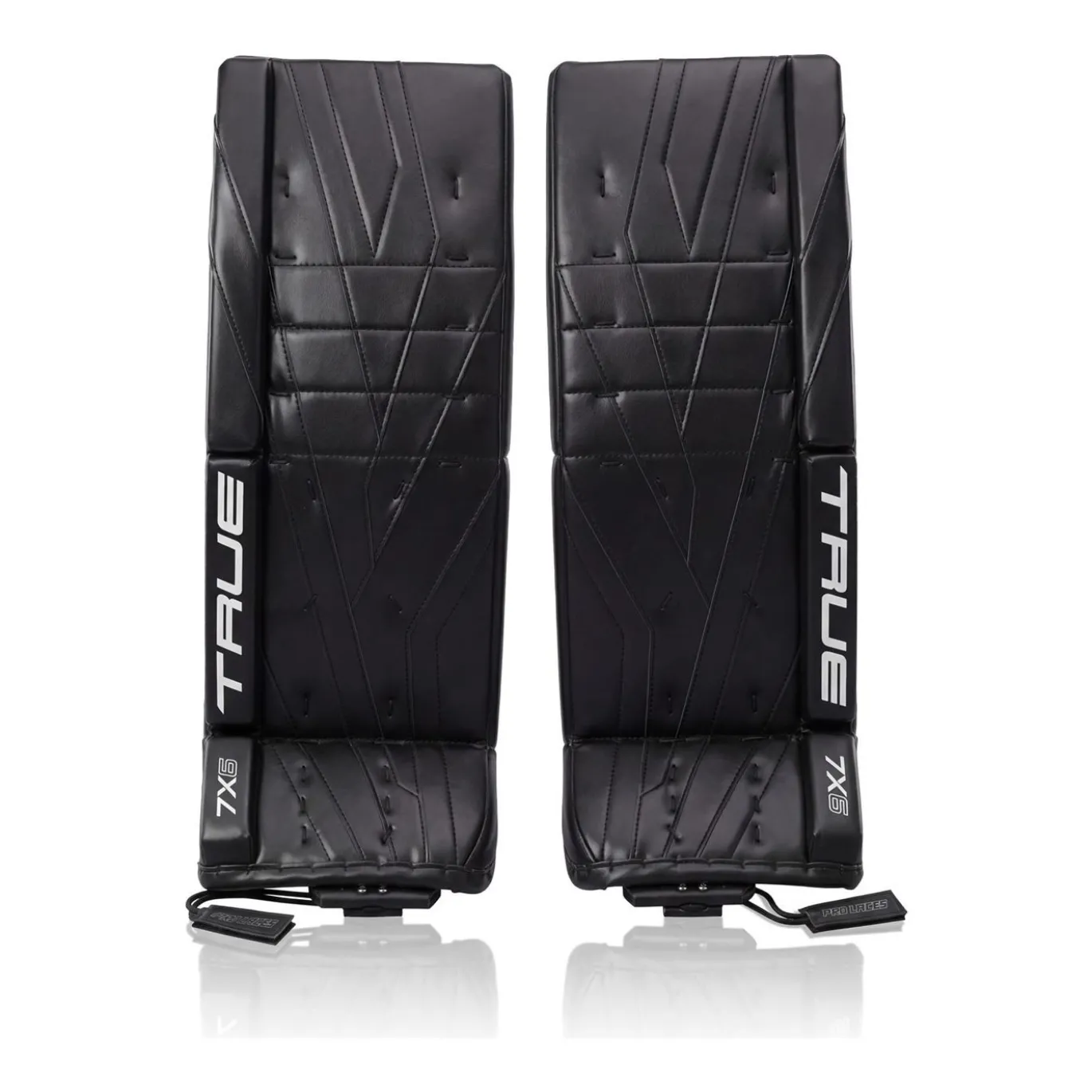 True Målvaktsbenskydd Catalyst 7X6 Sr Black/Black