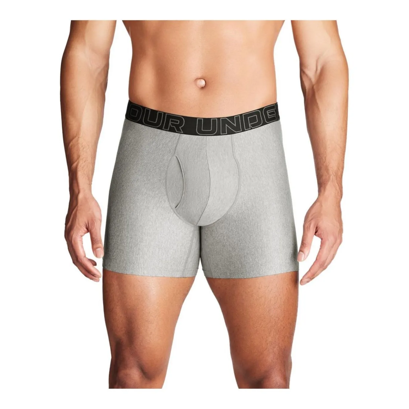 Under Armour Kalsonger Performance Tech 6" 3pk Steel