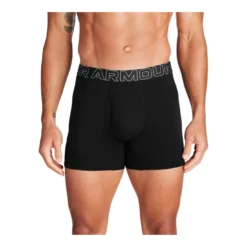 Under Armour Kalsonger Performance Cotton 6" 3pk Black