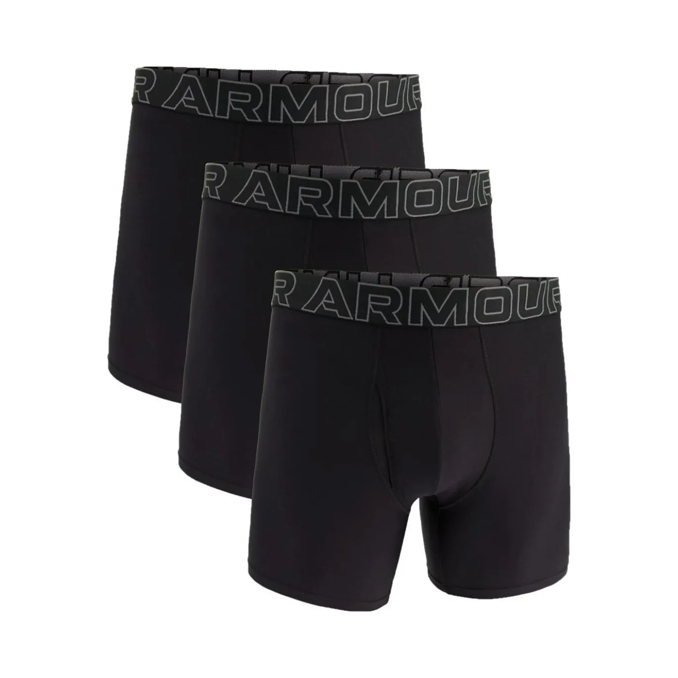 Under Armour Kalsonger Performance Tech 6" 3pk Black