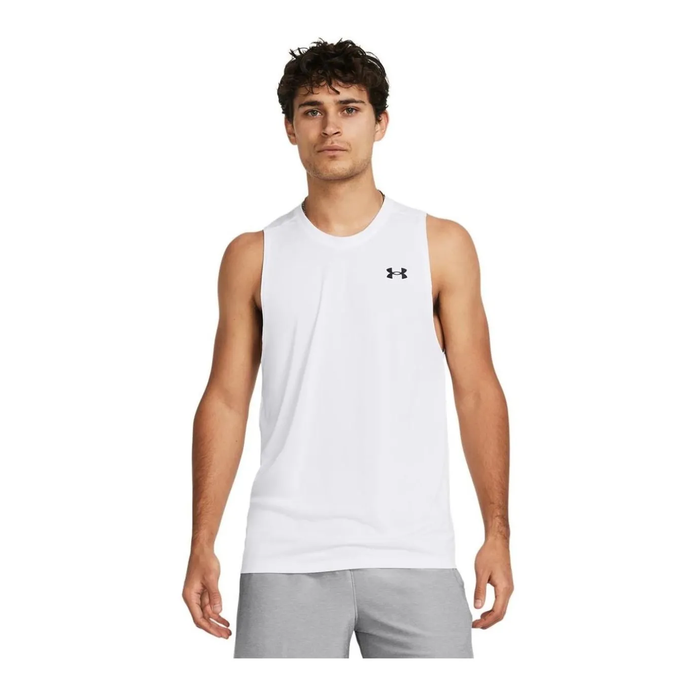 Under Armour Linne Tech Tank White